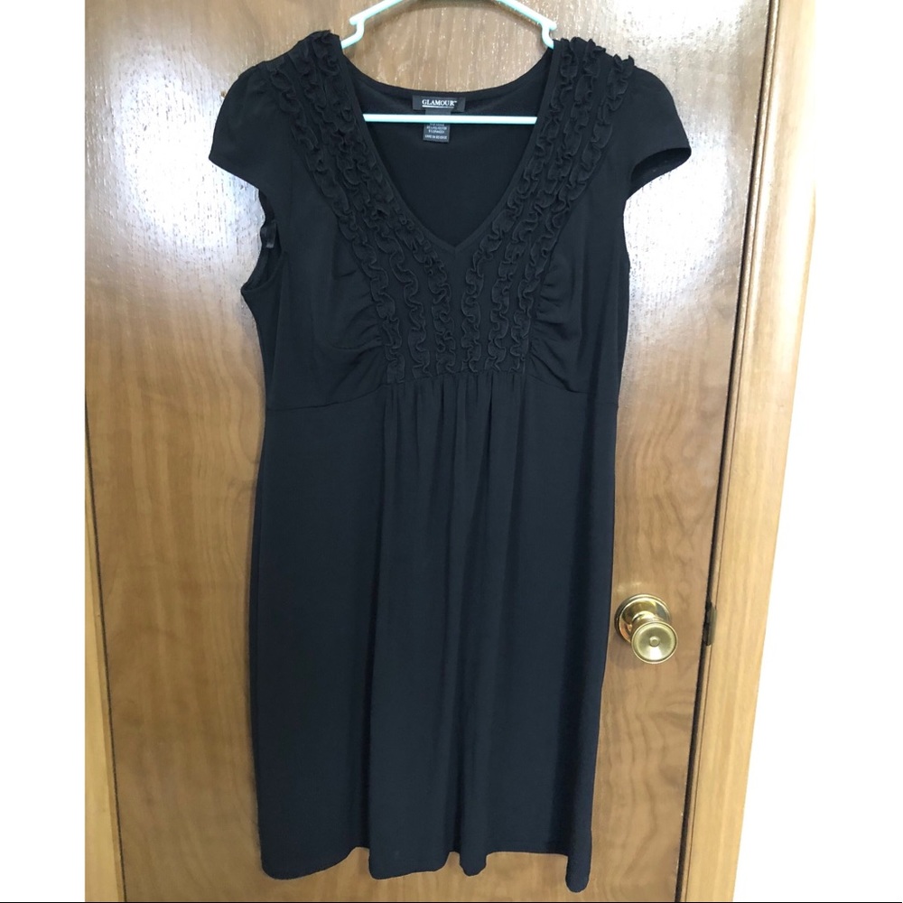 Glamour Black Dress